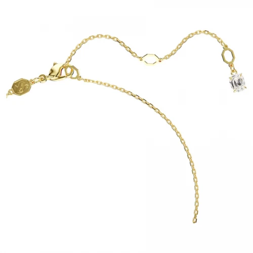 SWAROVSKI Μενταγιόν Imber Στρογγυλή κοπή, Λευκό, Επιμετάλλωση σε χρυσό τόνο 5684511