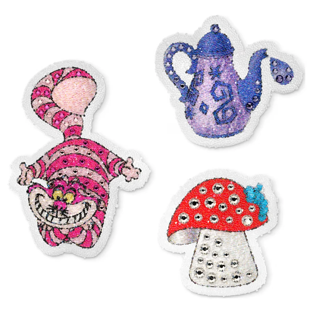 SWAROVSKI Αφαιρούμενα αυτοκόλλητα Alice in Wonderland Γάτα, τσαγιέρα, μανιτάρι 5689428 SWAROVSKI Αφαιρούμενα αυτοκόλλητα Alice in Wonderland Γάτα, τσαγιέρα, μανιτάρι 5689428