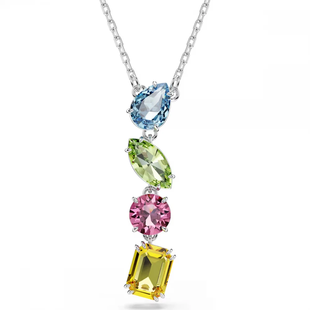 SWAROVSKI Collection Gema "Y" Μενταγιόν, Πολύχρωμο, Eπιροδιωμένο 5692421