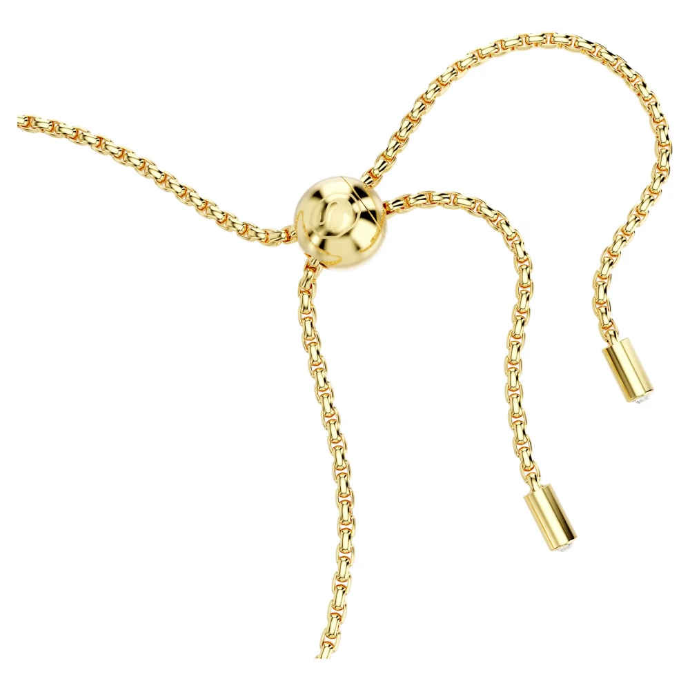 SWAROVSKI Βραχιόλι Matrix Κοπή Pear, Ροζ, Επιχρυσωμένο 5707187