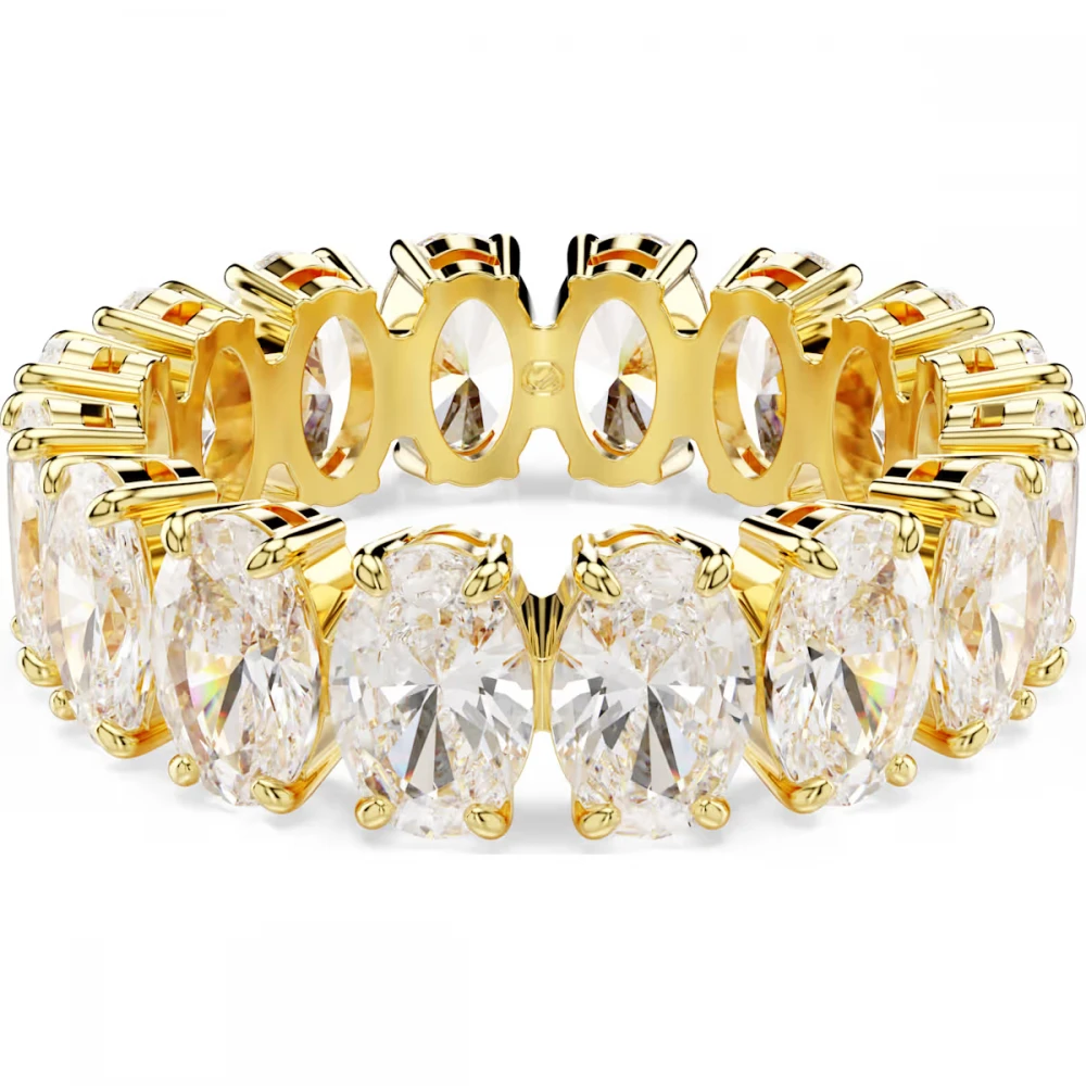 SWAROVSKI Δαχτυλίδι Matrix, Οβάλ κοπή, Λευκό, Επιμετάλλωση σε Χρυσό Τόνο 5707188 SWAROVSKI Δαχτυλίδι Matrix, Οβάλ κοπή, Λευκό, Επιμετάλλωση σε Χρυσό Τόνο 5707188