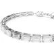 SWAROVSKI Βραχιόλι Matrix Tennis Baguette κοπή, Λευκό, Επιμετάλλωση ροδίου 5707200 SWAROVSKI Βραχιόλι Matrix Tennis Baguette κοπή, Λευκό, Επιμετάλλωση ροδίου 5707200