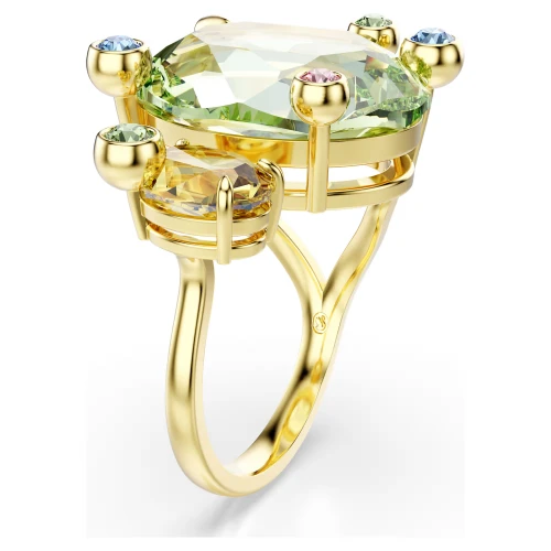 SWAROVSKI Gema Δαχτυλίδι Μίξη κοπών, Πολύχρωμο Επιχρυσωμένο 5708028
