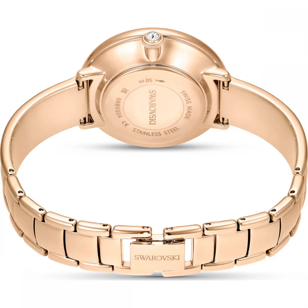 SWAROVSKI Crystalline Πράσινο, Με Μπρασελέ από Ανοξείδωτο Ατσάλι σε Ροζ-Χρυσό 5709816