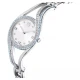 SWAROVSKI Hyperbola Bangle Eλβετικής κατασκευής, Μπρασελέ από Ανοξείδωτο Ατσάλι, Ασημί τόνος, 5715463