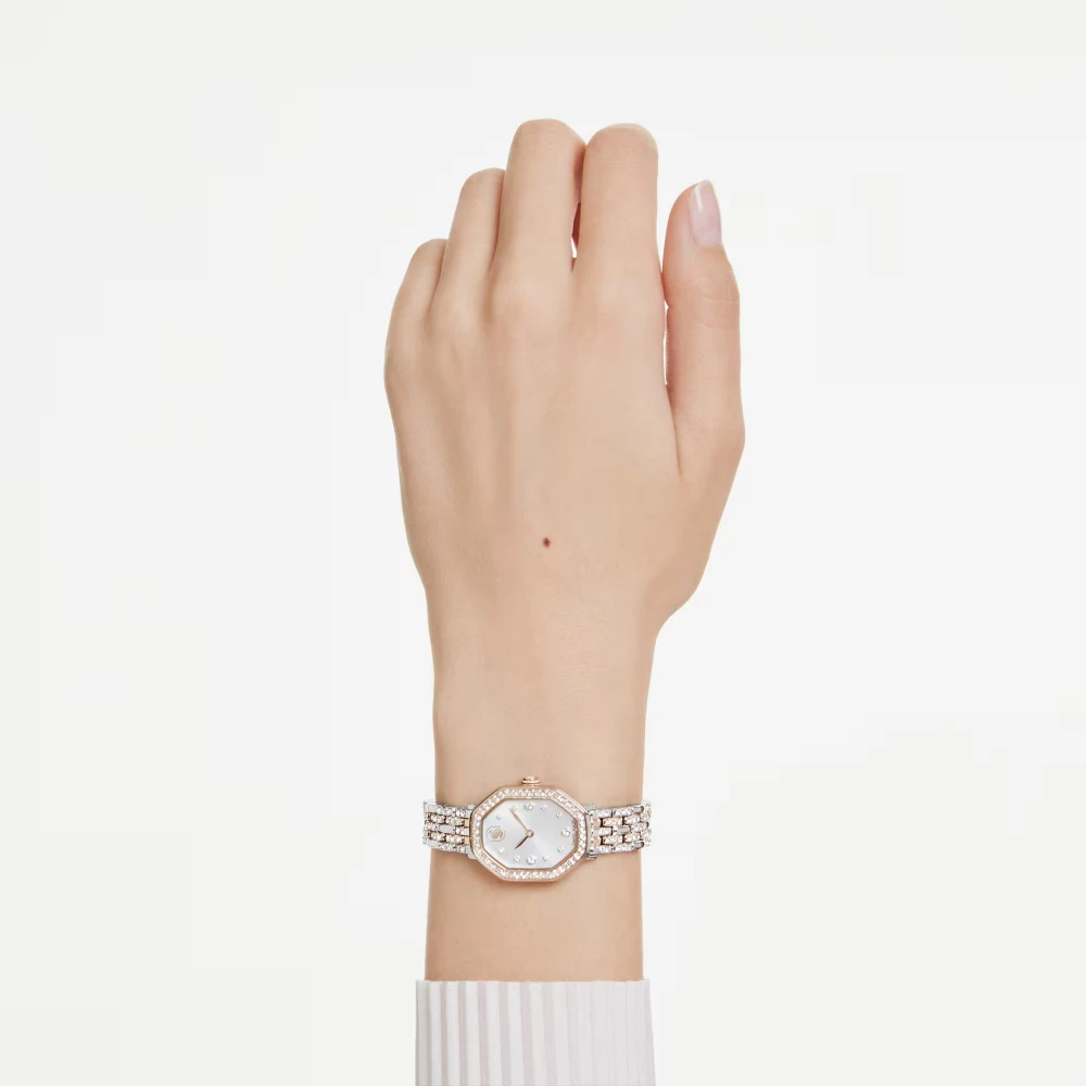 SWAROVSKI Dextera Eλβετικής κατασκευής, με Μπρασελέ από Ανοξείδωτο ατσάλι Δύο Τόνων 5715521