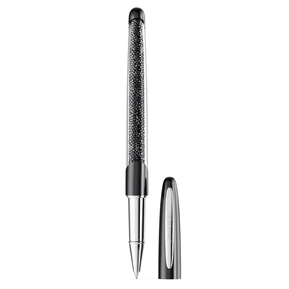 SWAROVSKI Crystalline Nova Στυλό Μαύρο, Επιμετάλλωση Χρωμίου 5717137