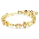 SWAROVSKI Gema Βραχιόλι, Μίξη Κοπών, Κίτρινο, Επιμετάλλωση σε Χρυσό Τόνο 5718072