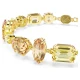 SWAROVSKI Gema Βραχιόλι, Μίξη Κοπών, Κίτρινο, Επιμετάλλωση σε Χρυσό Τόνο 5718072