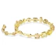 SWAROVSKI Gema Βραχιόλι, Μίξη Κοπών, Κίτρινο, Επιμετάλλωση σε Χρυσό Τόνο 5718072