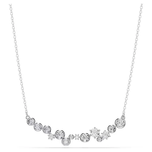 SWAROVSKI Constella Κολιέ Μίξη Κοπών, Λευκό, Επιροδιωμένο 5722473