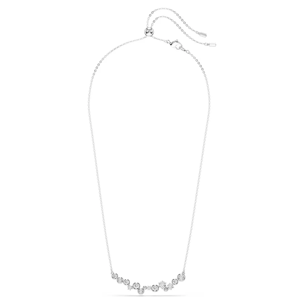 SWAROVSKI Constella Κολιέ Μίξη Κοπών, Λευκό, Επιροδιωμένο 5722473