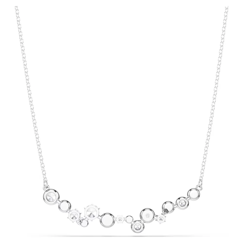 SWAROVSKI Constella Κολιέ Μίξη Κοπών, Λευκό, Επιροδιωμένο 5722473