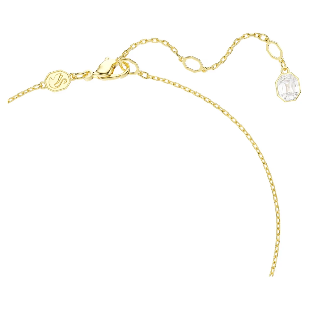 SWAROVSKI Idyllia Crystal Pearl Μενταγιόν με αλυσίδα, Λουλούδι Μίξη Κοπών, Χρυσ΄΄ος Τόνος 5723140