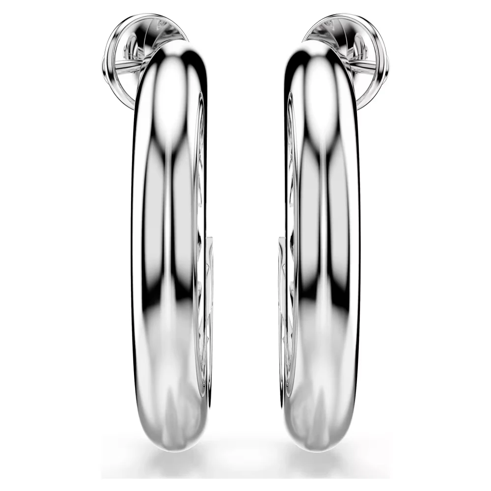 SWAROVSKI Sublima Κρίκοι, Λευκοί, Επιροδιωμένα 5723288