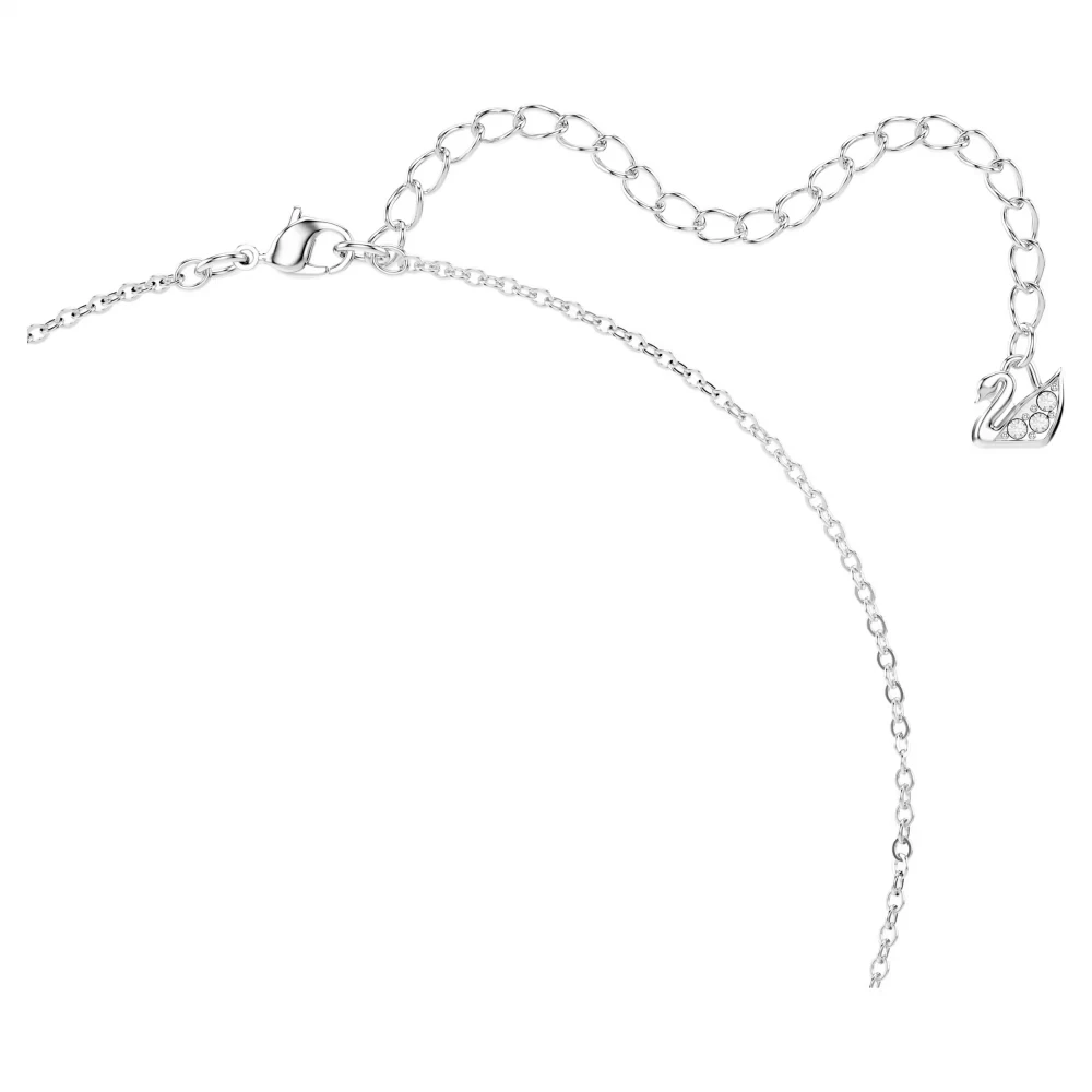 SWAROVSKI Μενταγιόν Bella V, Στρογγυλή κοπή, Ροζ, Επιμετάλλωση ροδίου 5724289