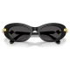 SWAROVSKI Γυαλιά Ηλίου, Μαύρα με Χρυσό τόνο και Κρύσταλλα Swarovski 5724507