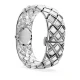 SWAROVSKI Curiosa Bangle, Μπρασελέ από Ανοξείδωτο Ατσάλι και Κρύσταλλα, Ασημί τόνος, 5724515