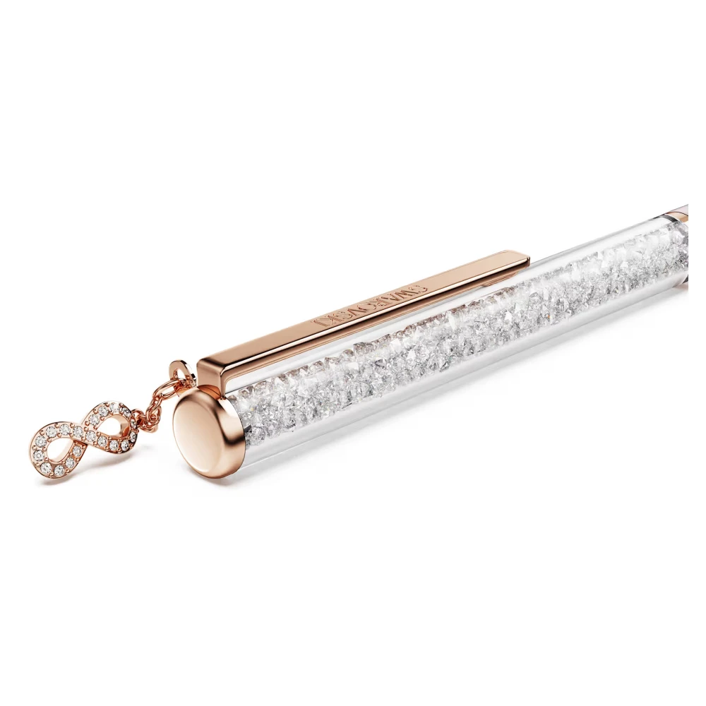 SWAROVSKI Crystalline SIlk Στυλό Ροζ Λακαρισμένο, Επιμετάλλωση σε Ροζ-Χρυσό Τόνο 5728731