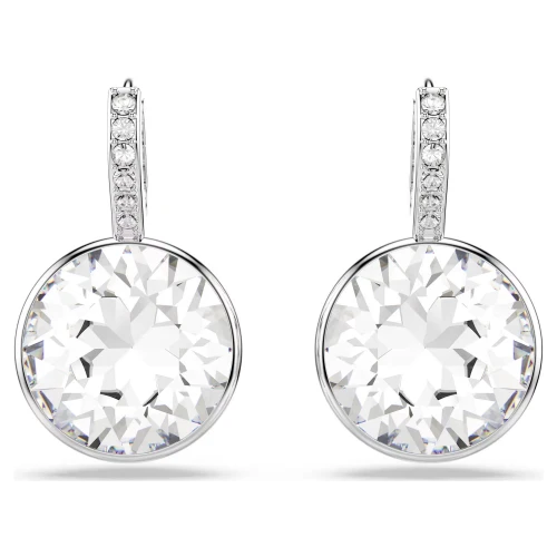 SWAROVSKI Millenia Σκουλαρίκια-σταγόνα Στρογγυλή κοπή, Λευκά, Επιροδιωμένο 5731149