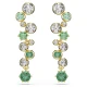 SWAROVSKI Constella Σκουλαρίκια-σταγόνα Μίξη Κοπών, Πράσινα, Επιχρυσωμένα 5732248