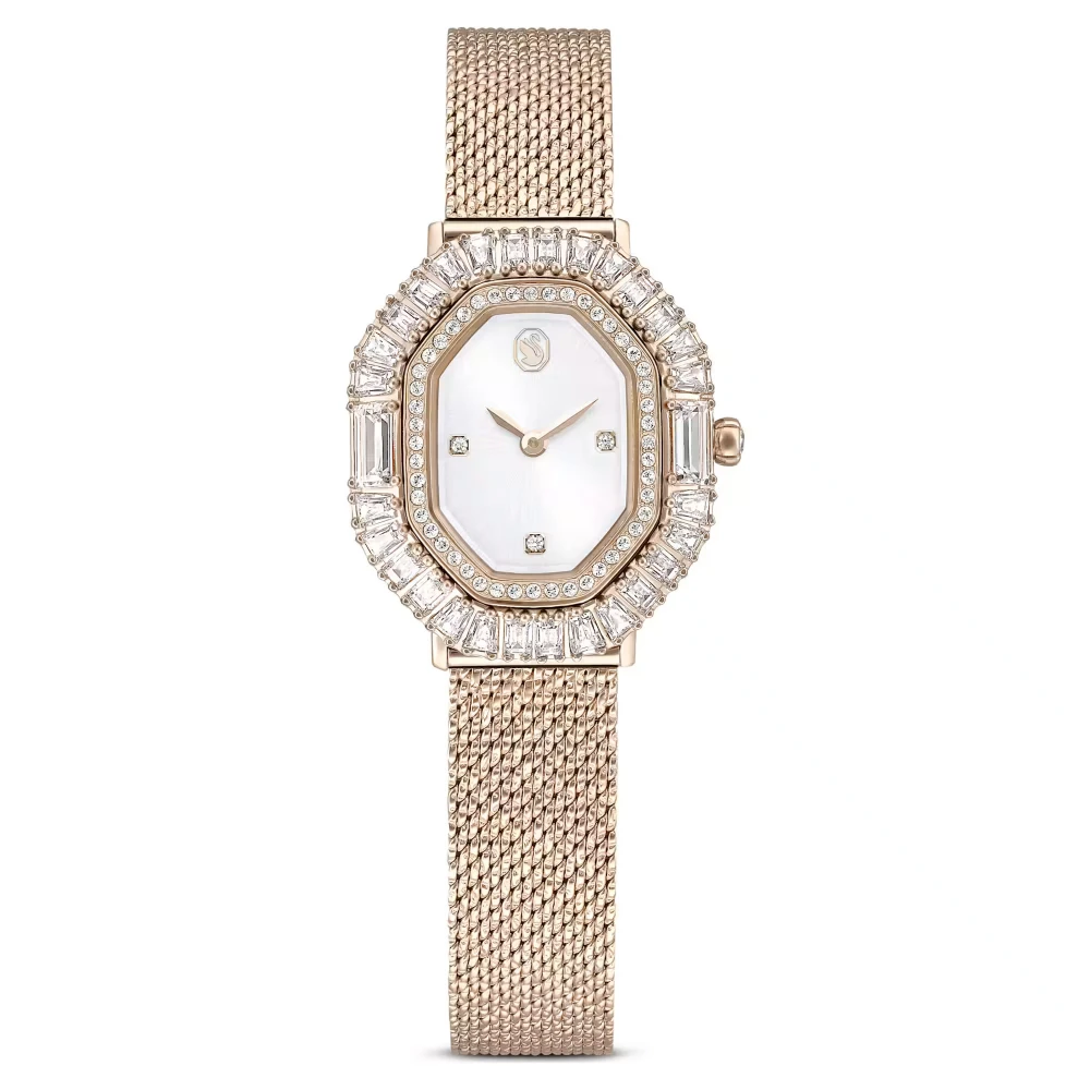 SWAROVSKI Matrix Octagon με Μπρασελέ από Ανοξείδωτο Ατσάλι, Φινίρισμα σε χρυσό σαμπανί τόνο 5732501
