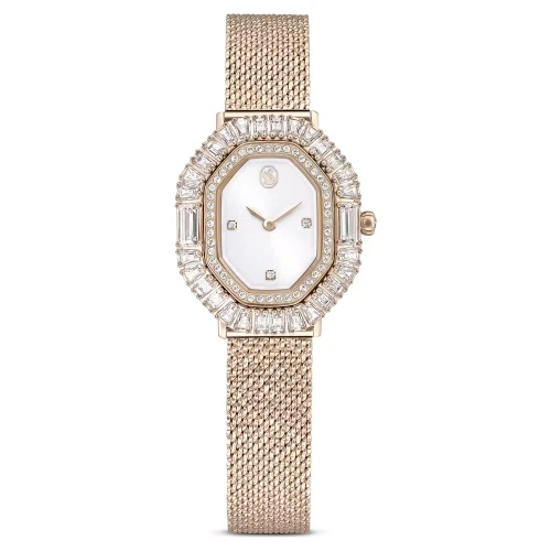 SWAROVSKI Matrix Octagon με Μπρασελέ από Ανοξείδωτο Ατσάλι, Φινίρισμα σε χρυσό σαμπανί τόνο 5732501