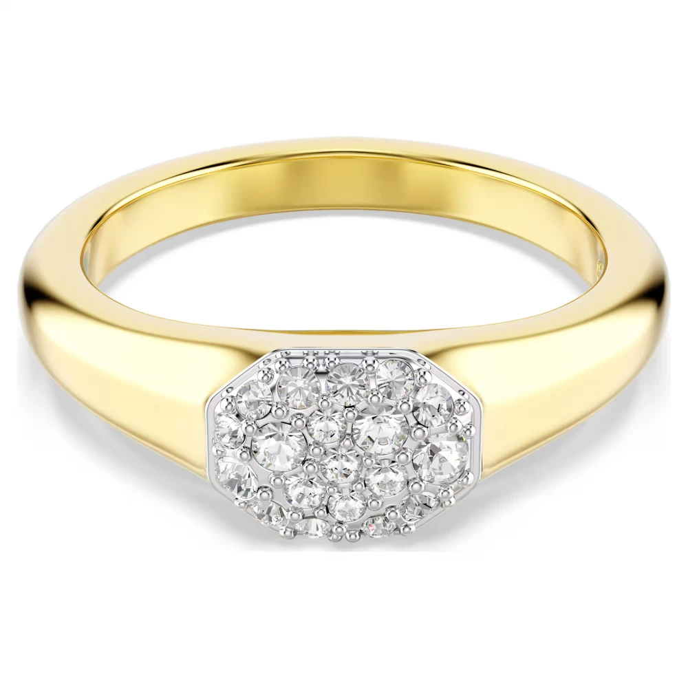 SWAROVSKI Dextera Δαχτυλίδι, Μίξη Κοπών Λευκό, Επιμετάλλωση σε χρυσό τόνο 5732852