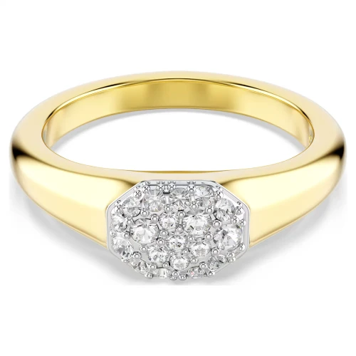 SWAROVSKI Dextera Δαχτυλίδι, Μίξη Κοπών Λευκό, Επιμετάλλωση σε χρυσό τόνο 5732852