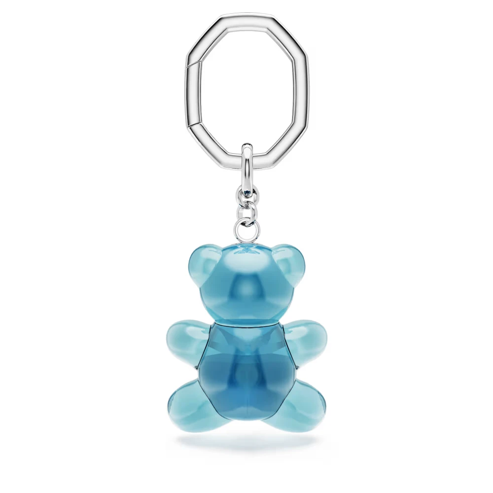 SWAROVSKI Μπρελόκ Teddy, Αρκούδα, Μπλε, Επιμετάλλωση Ροδίου 5733826