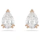 SWAROVSKI Stilla Σκουλαρίκια Pear κοπή, Λευκά, Ροζ Επιχρυσωμένα 5734248