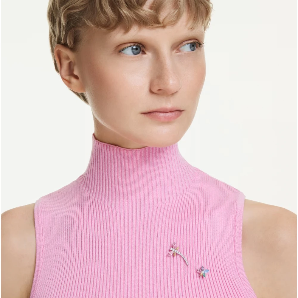 SWAROVSKI Καρφίτσα Ariana Grande, Μείξη κοπών, Λιβελούλα, Πολύχρωμη, Επιμετάλλωση ροδίου 5737428