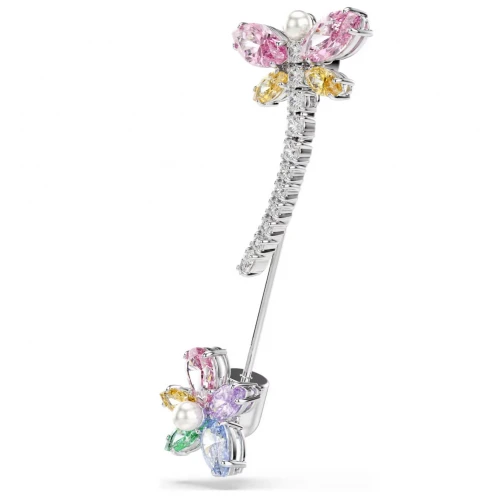 SWAROVSKI Καρφίτσα Ariana Grande, Μείξη κοπών, Λιβελούλα, Πολύχρωμη, Επιμετάλλωση ροδίου 5737428