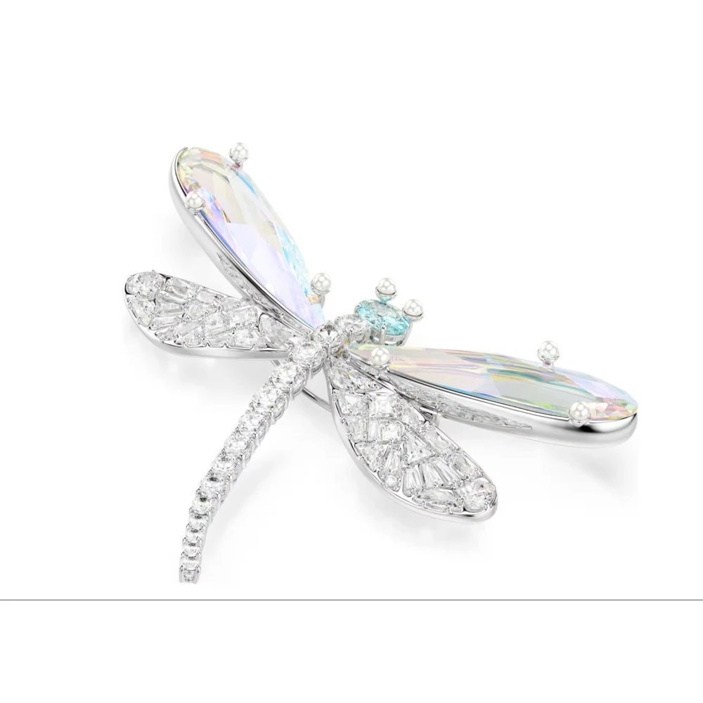 SWAROVSKI Μενταγιόν με αλυσίδα, Ariana Grande, Λευκό, Μίξη Κοπών, Λιβελούλα, Επιροδιωμένο 5737429
