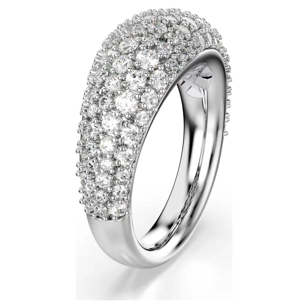 SWAROVSKI Sublima Δακτυλίδι, Λευκό, Επιμετάλλωση Ροδίου 5737596