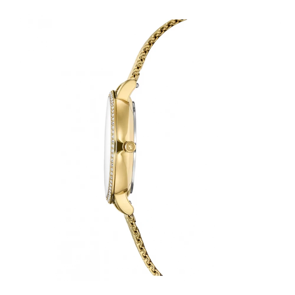 SWAROVSKI Capsule Ρολόι Eλβετικής κατασκευής, Μεταλλικό Μπρασελέ, Χρυσός τόνος, 5740823