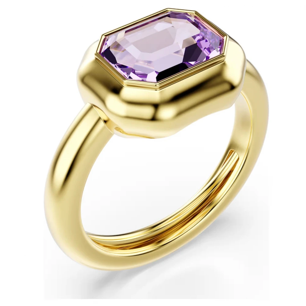 SWAROVSKI Gema Set Δαχτυλίδια Μίξη κοπών, Πολύχρωμα Επιμετάλλωση σε Χρυσό Τόνο 5741583