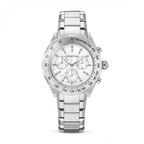 SWAROVSKI Dextera Eλβετικής κατασκευής, με Μπρασελέ σε Ασημί τόνο από Ανοξείδωτο ατσάλι 5744561