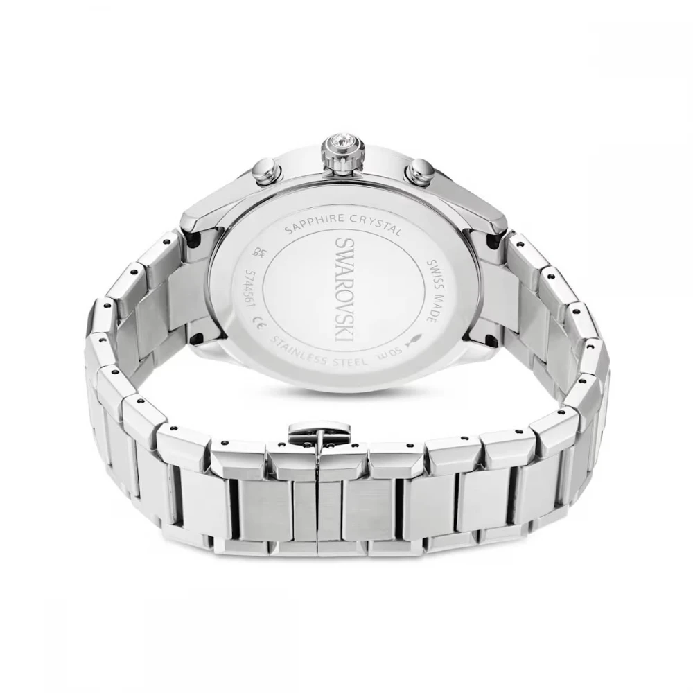 SWAROVSKI Dextera Eλβετικής κατασκευής, με Μπρασελέ σε Ασημί τόνο από Ανοξείδωτο ατσάλι 5744561