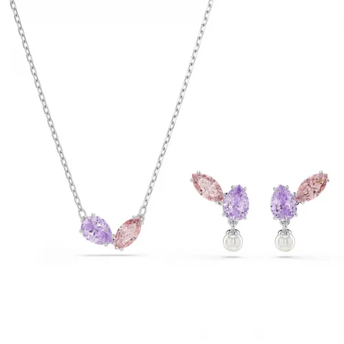 SWAROVSKI Set, Ariana Grande Μείξη κοπών, Πολύχρωμο, Επιροδιωμένο 5746577