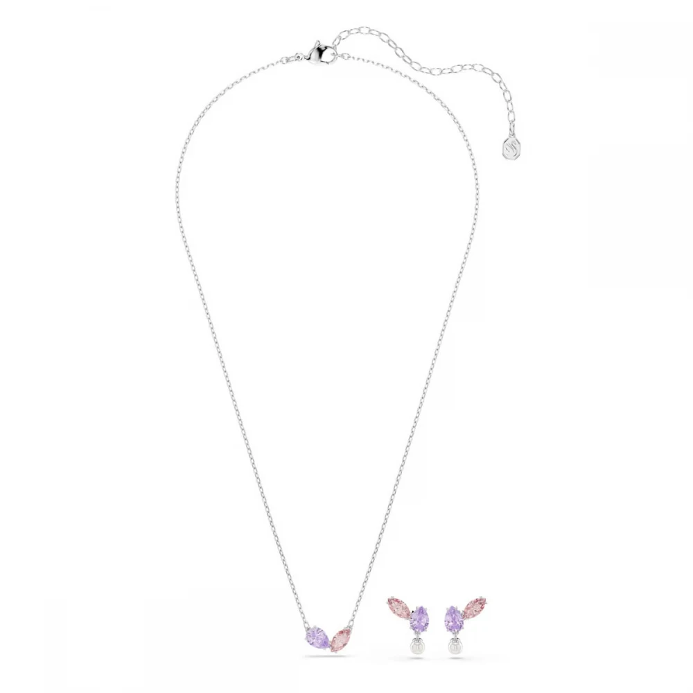 SWAROVSKI Set, Ariana Grande Μείξη κοπών, Πολύχρωμο, Επιροδιωμένο 5746577