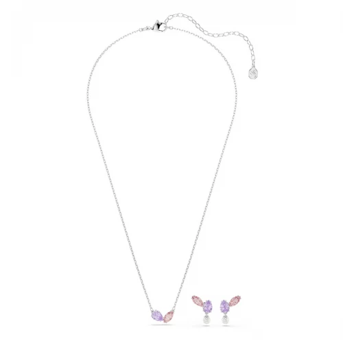 SWAROVSKI Set, Ariana Grande Μείξη κοπών, Πολύχρωμο, Επιροδιωμένο 5746577