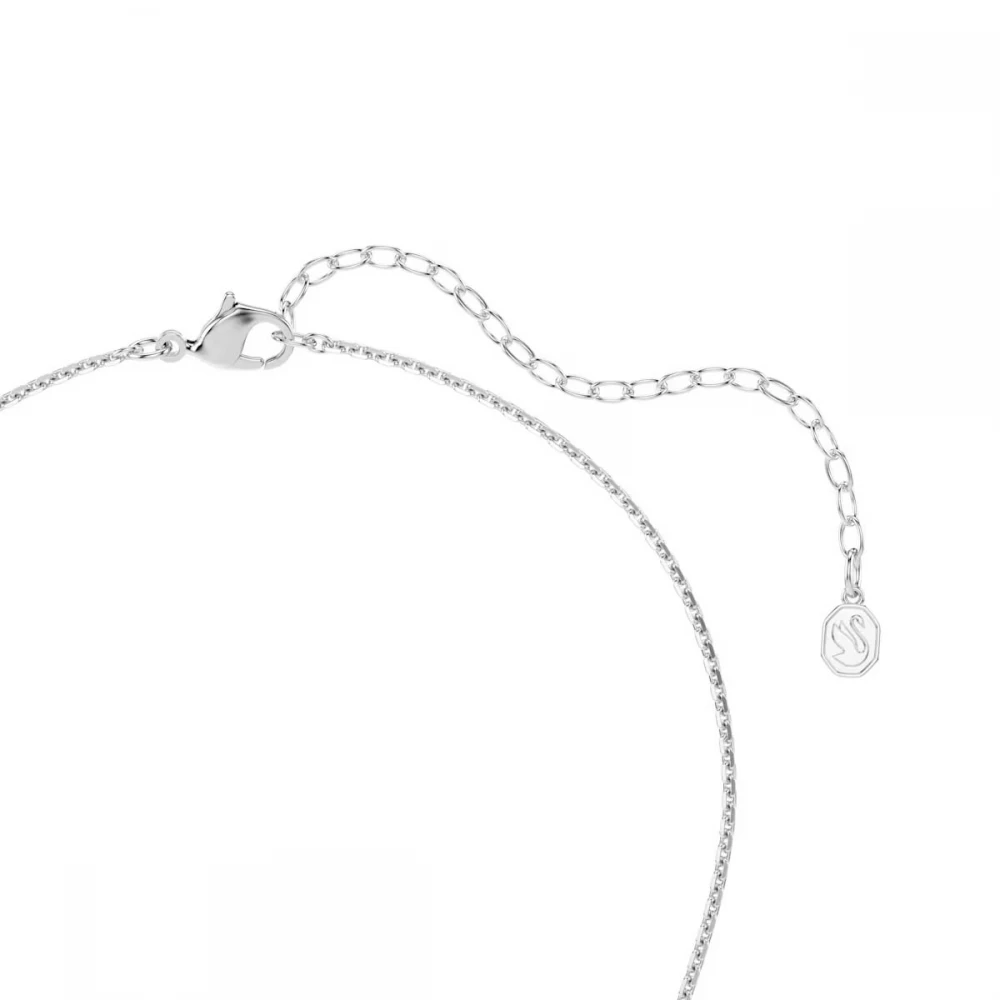 SWAROVSKI Angelic Set, Ariana Grande, Crystal pearl, Στρογγυλή κοπή, Λευκό, Λουλούδι, Επιροδιωμένο 5749180