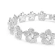 SWAROVSKI Angelic Βραχιόλι, Ariana Grande, Στρογγυλή Κοπή, Λουλούδι, Λευκό, Επιροδιωμένο 5749182