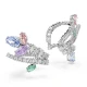 SWAROVSKI Ariana Grande Σκουλαρίκια Πολύχρωμα, Μίξη Κοπών, Επιροδιωμένο 5749184