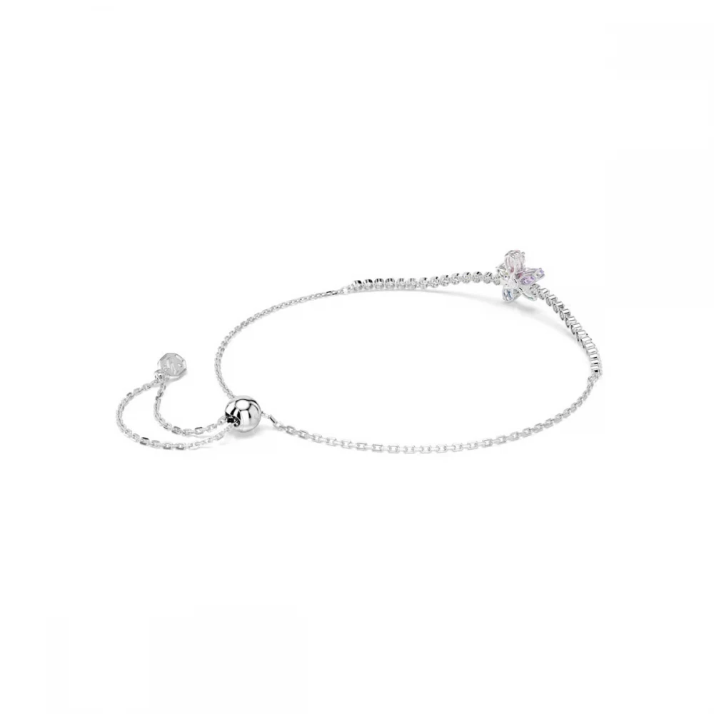 SWAROVSKI Βραχιόλι Ariana Grande, Μίξη κοπών, Πολύχρωμο, Λουλούδι, Επιμετάλλωση ροδίου 5749187
