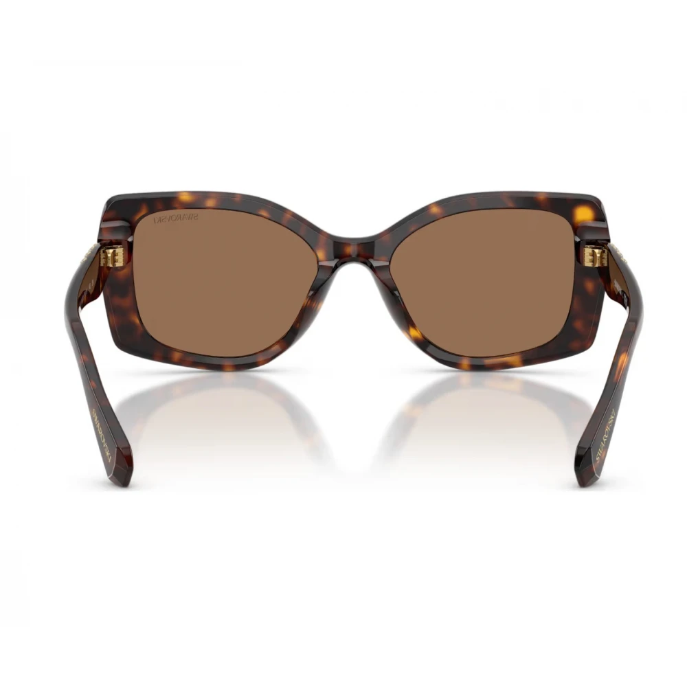 SWAROVSKI Imber Γυαλιά Ηλίου, Σχήμα με Στρογγυλεμένες άκρες, Καφέ 5752905