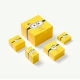 SWAROVSKI Γούρι Κορώνα Minions, Πολύχρωμο, Μίξη κοπών Επιμετάλλωση σε Χρυσό Τόνο 5753019