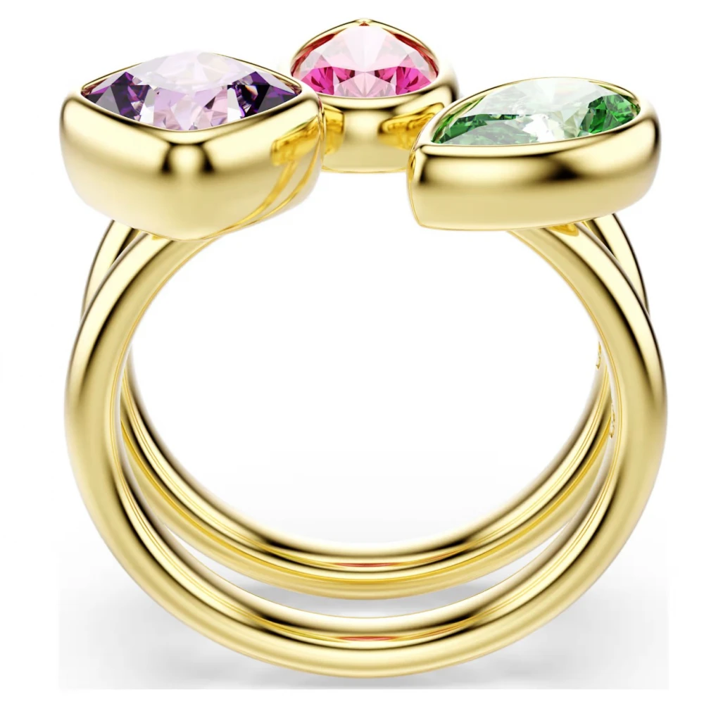 SWAROVSKI Imber Set Δαχτυλίδια Κοκτέιλ Μίξη κοπών, Πολύχρωμα Επιμετάλλωση σε Χρυσό 18Κ 5753277