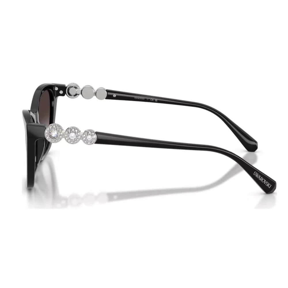SWAROVSKI Γυαλιά Ηλίου, SK6068, Μάτι Γάτας, Μαύρα με Κρύσταλλα Swarovski 5767683